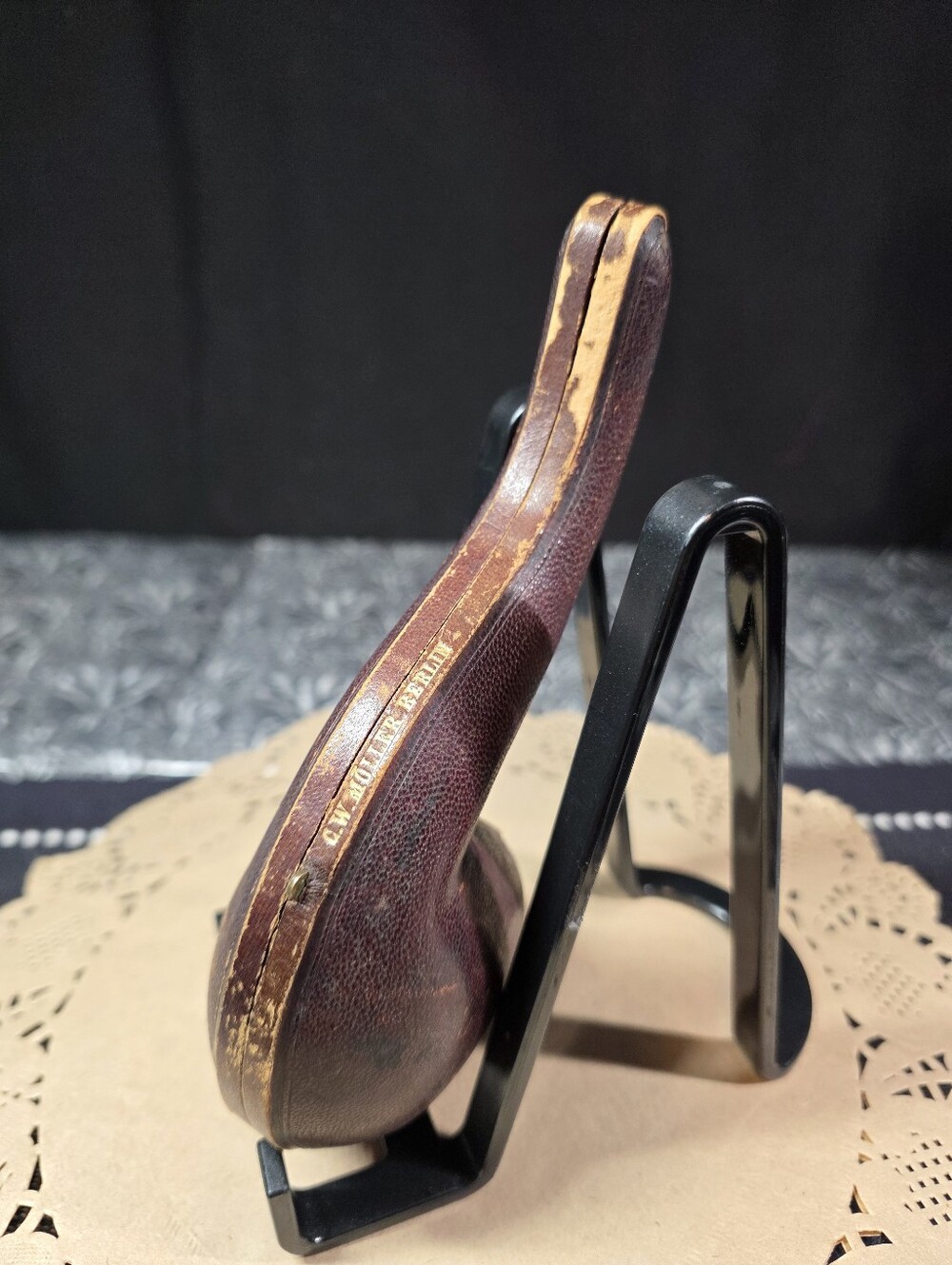 C. W. Moller Berlin Meerschaum Carved Eagle Talon Pipe